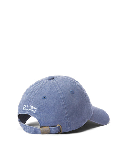 Branded Twill Cap - Blue