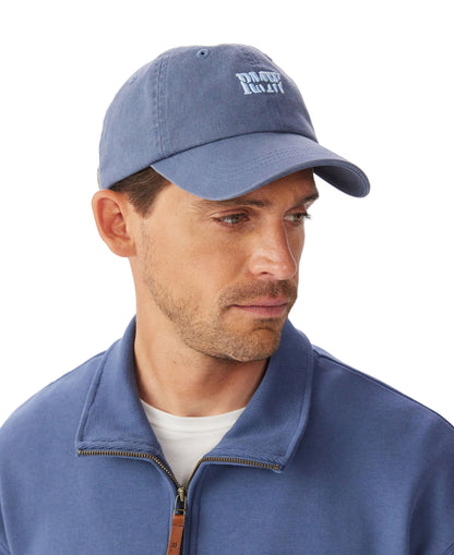 Branded Twill Cap - Blue