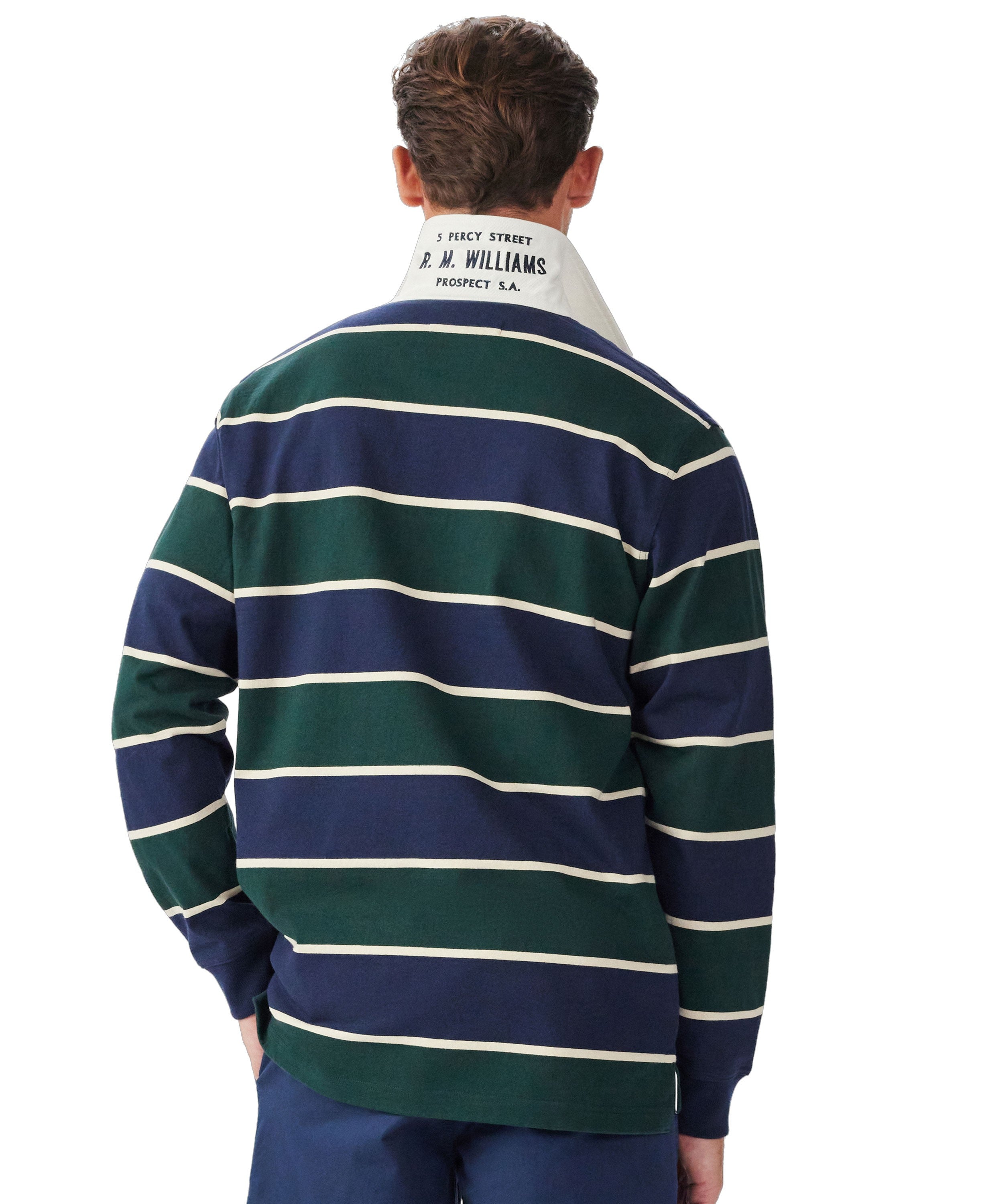 Bright Rugby - Navy/Green/Cream