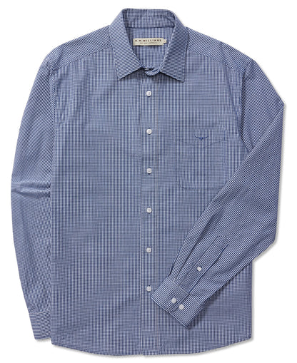 Classic Shirt - Navy/White