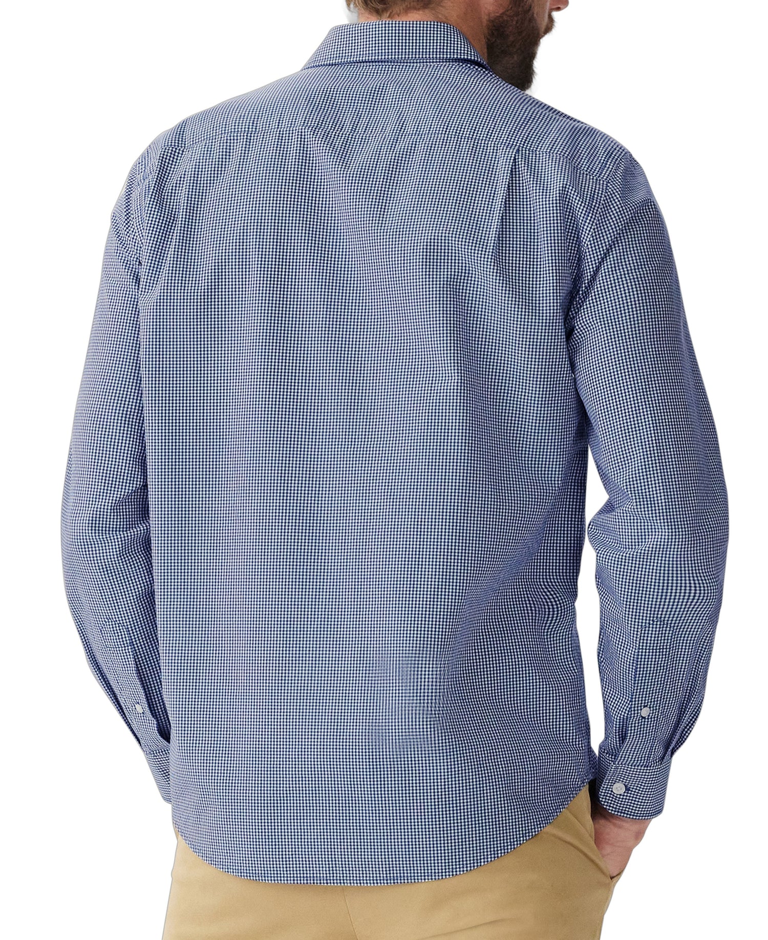 Classic Shirt - Navy/White