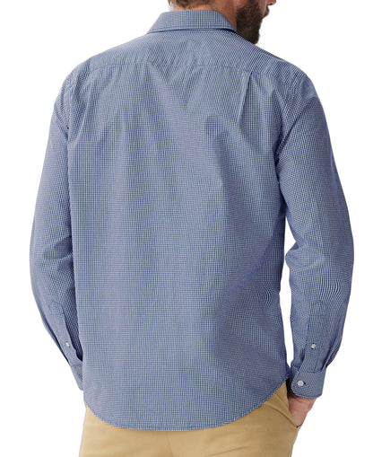 Classic Shirt - Navy/White
