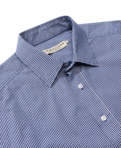 Classic Shirt - Navy/White