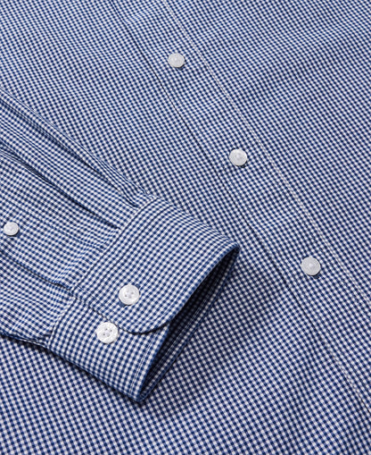 Classic Shirt - Navy/White