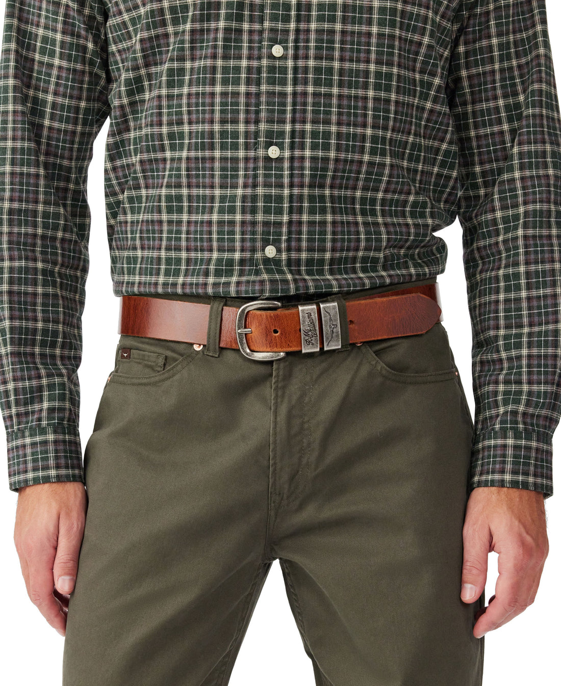 Drover Belt - Mid Brown