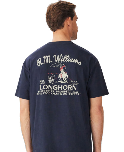 Longhorn T-Shirt - Navy