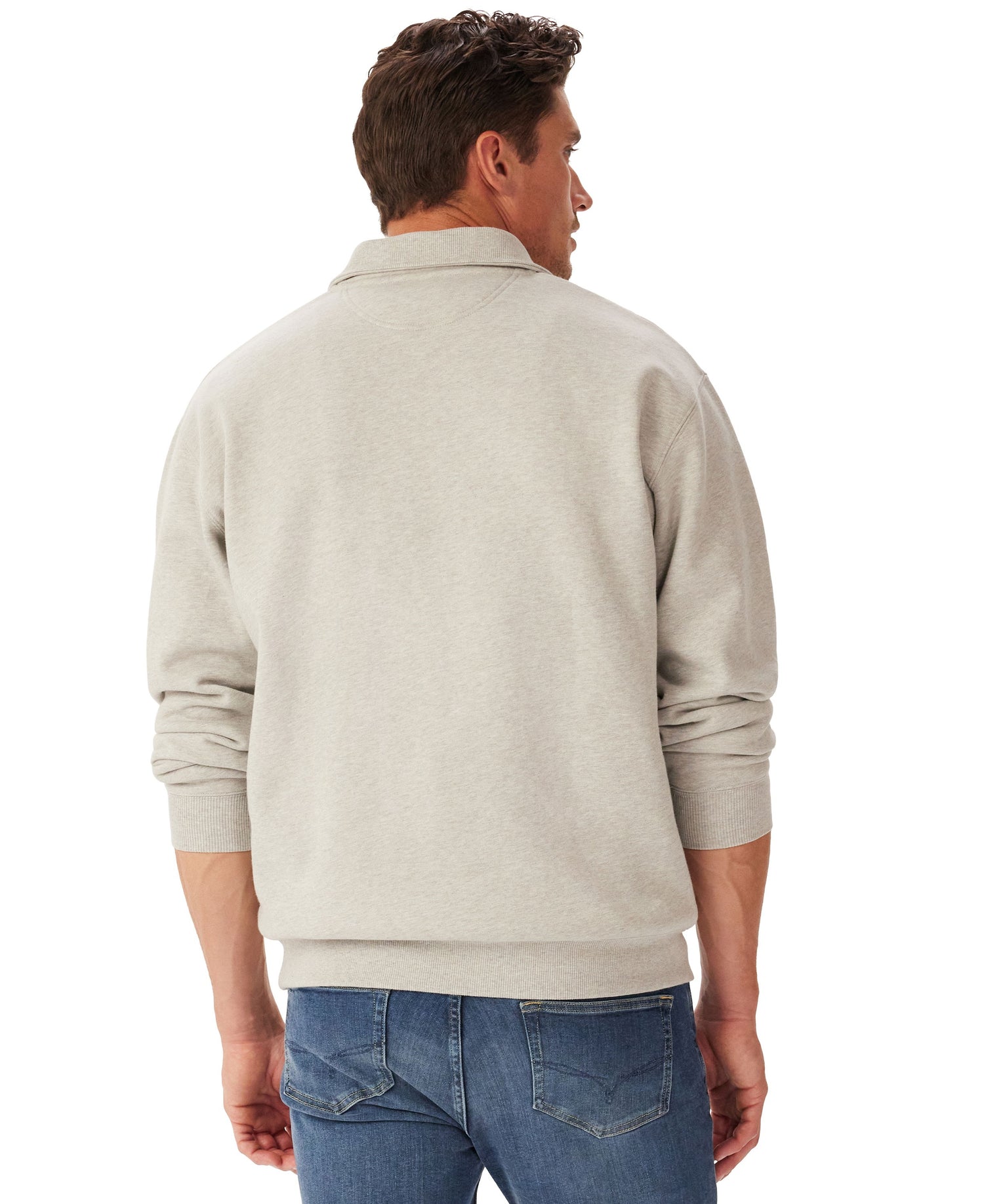 Mulyungarie 1/4 Zip Sweatshirt - Grey Marle