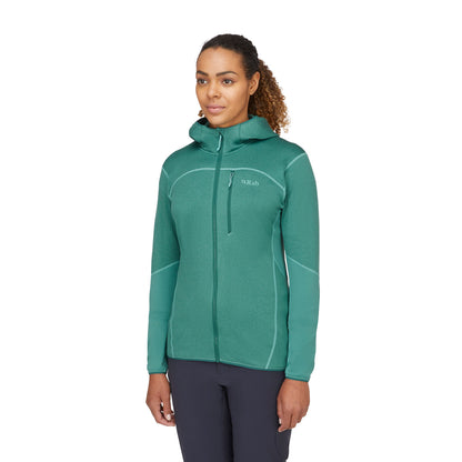 Ascendor Hoody Womens - Eucalyptus