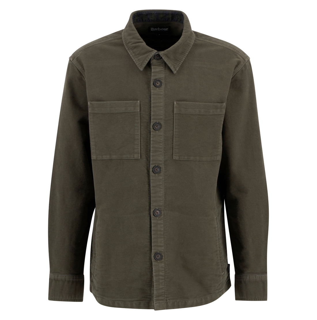 Moleskin Overshirt - Dark Olive