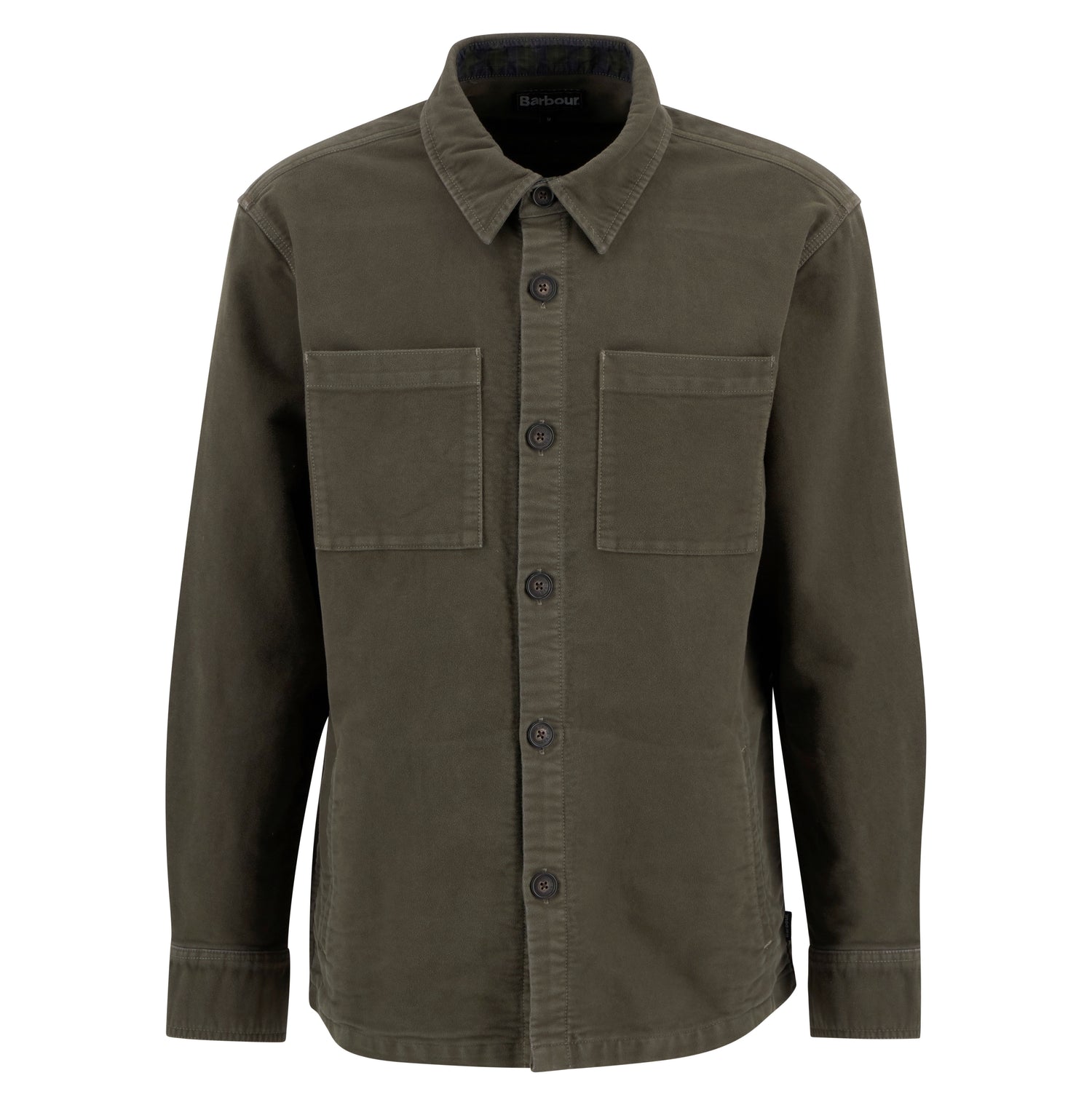 Moleskin Overshirt - Dark Olive