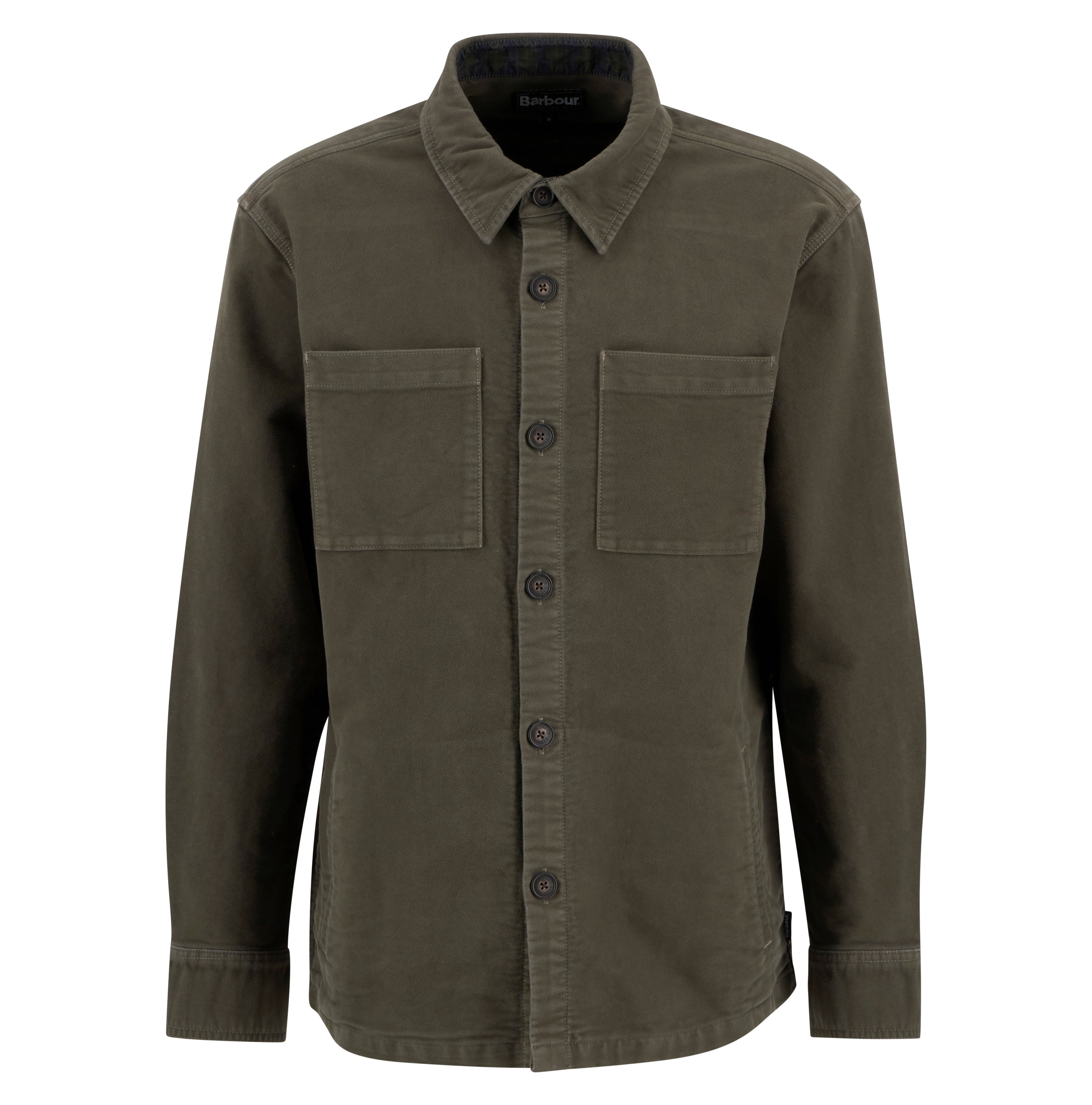 Moleskin Overshirt - Dark Olive