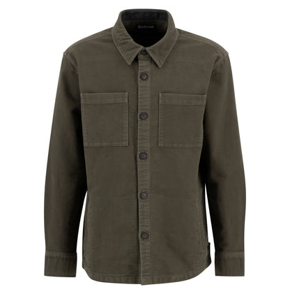 Moleskin Overshirt - Dark Olive