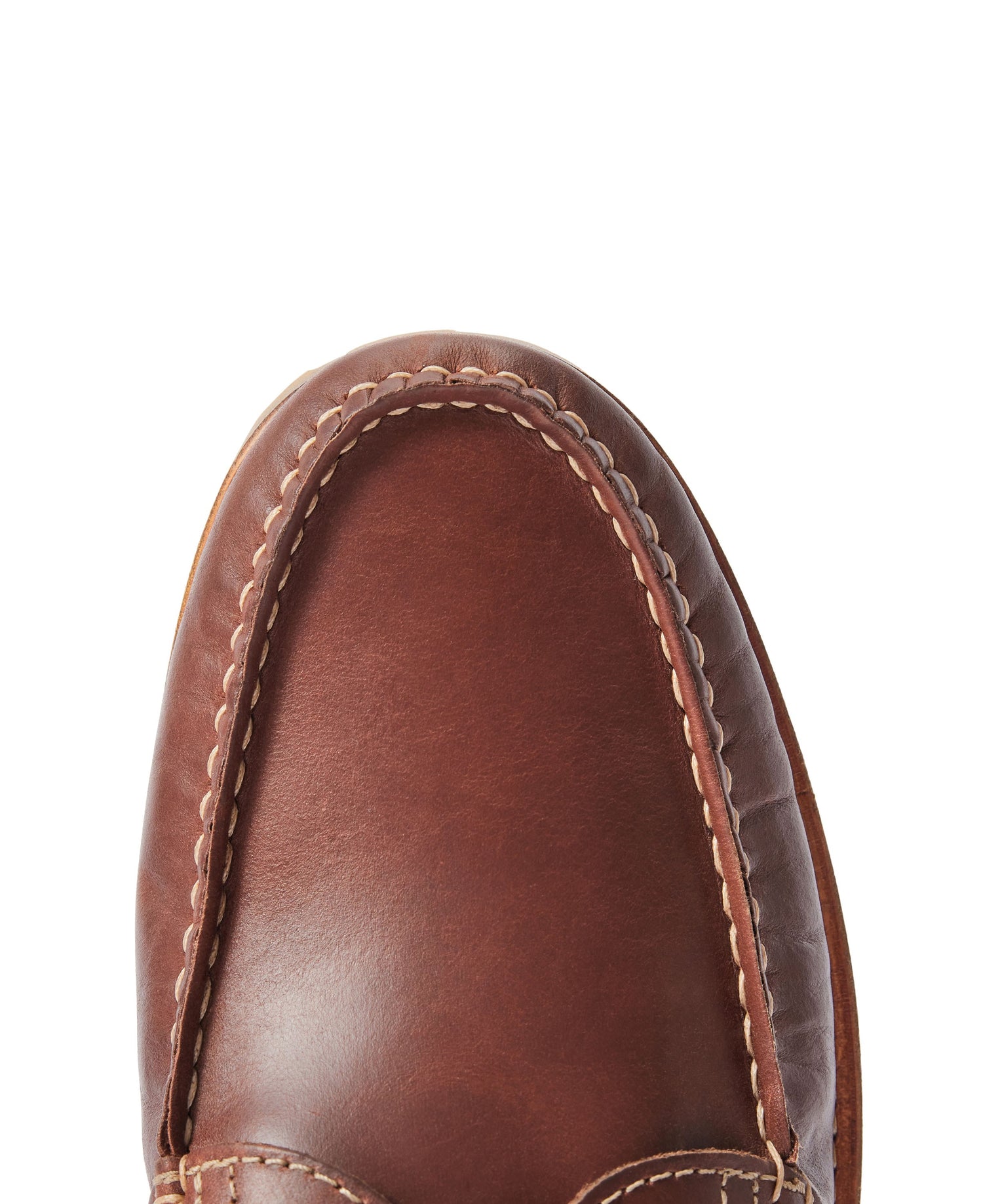 Dockyard Moccasin Boat Shoes - Brown Leather