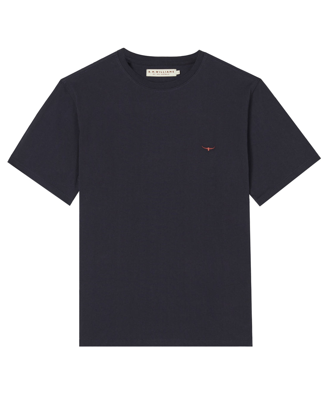 Parson T Shirt - Navy/Chestnut