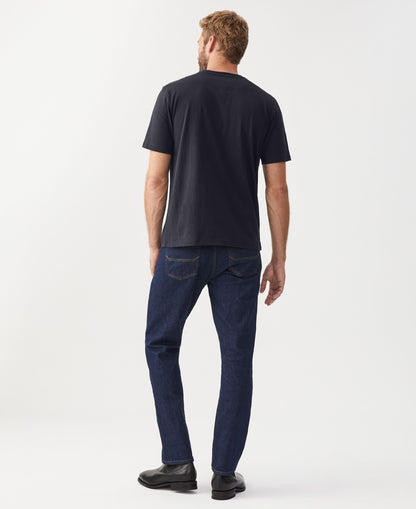 Parson T Shirt - Navy/Chestnut