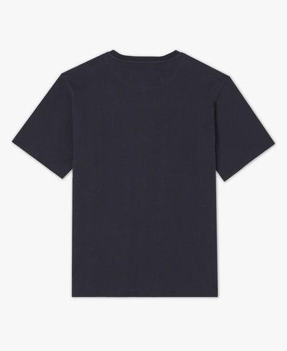 Parson T Shirt - Navy/Chestnut