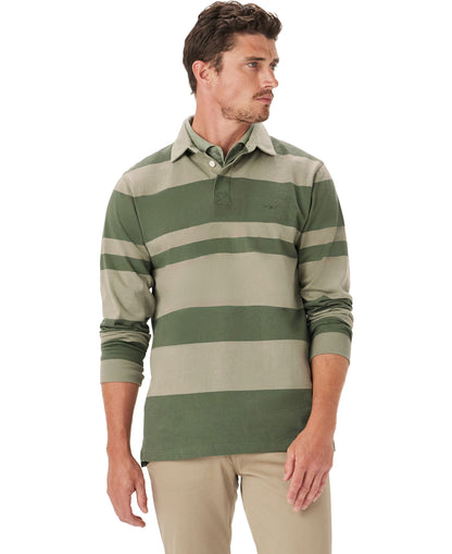 Tweedale Rugby Shirt - Olive Green