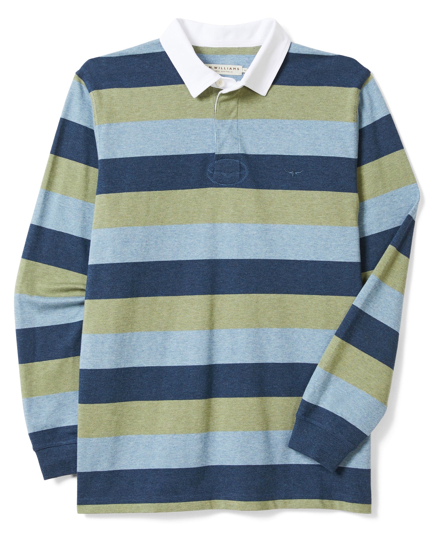 Tweedale Rugby Shirt - Blue/Green