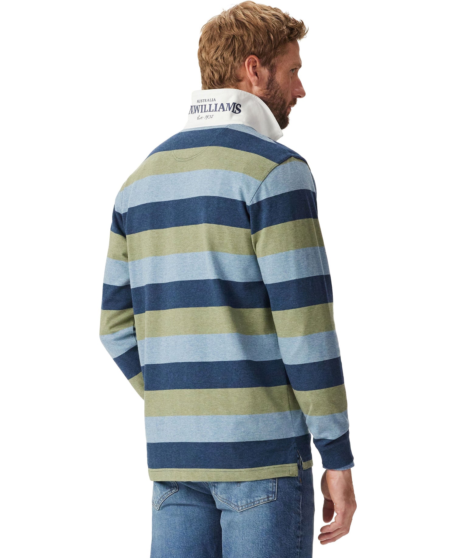 Tweedale Rugby Shirt - Blue/Green