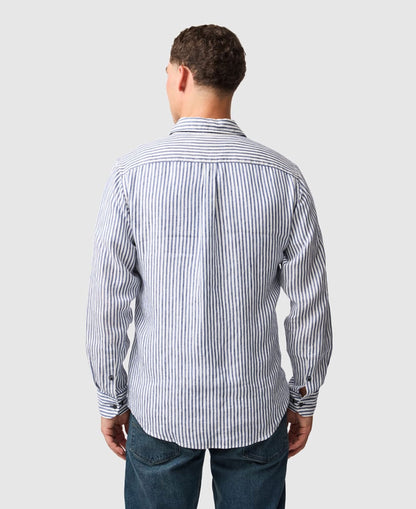 Port Charles Sports Fit Shirt - Deep Ocean