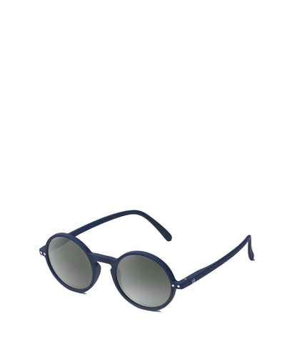 Round Sunglasses - Navy Blue