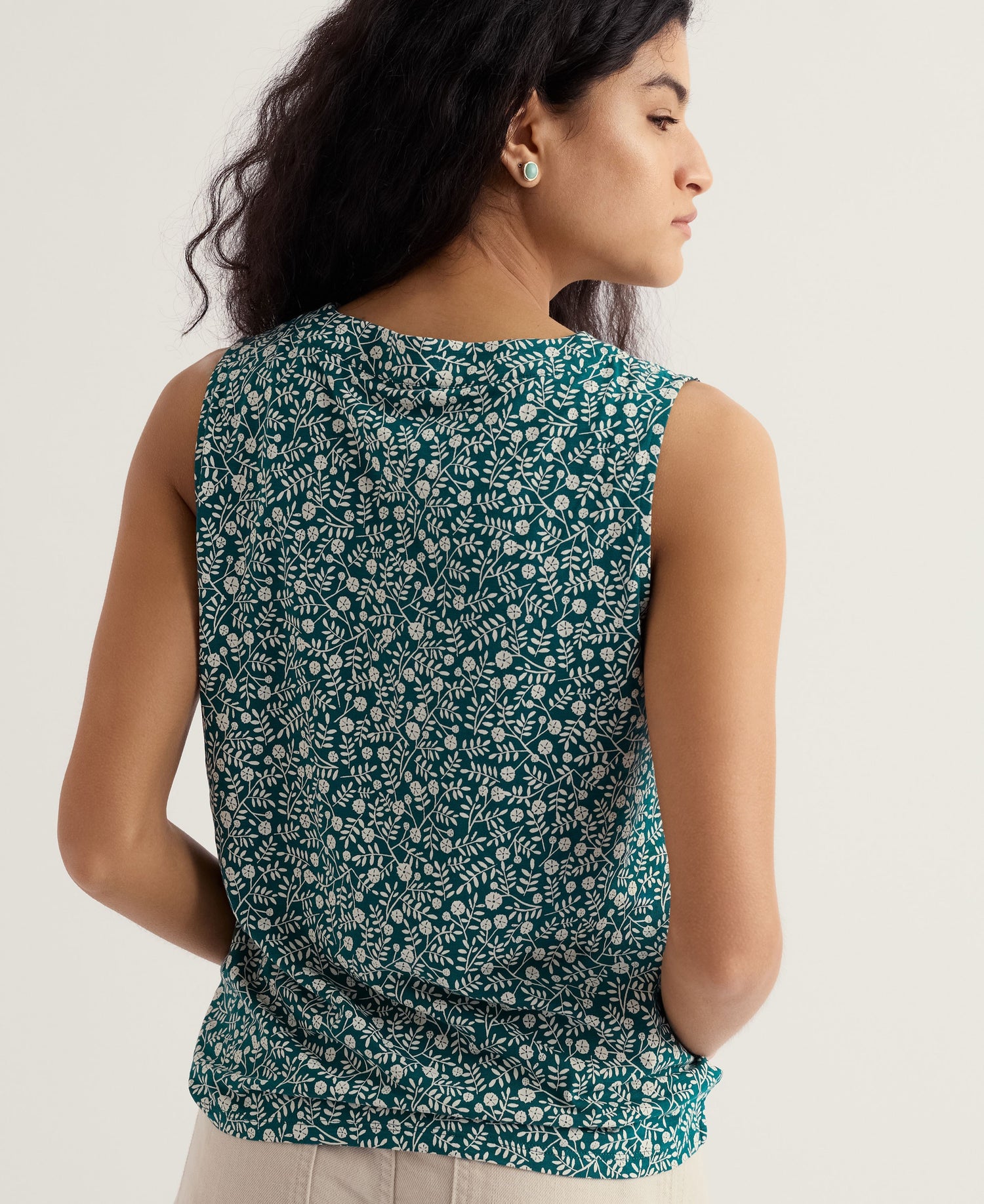 Achilla Vest - Folky Marigolds Dark Wreckage