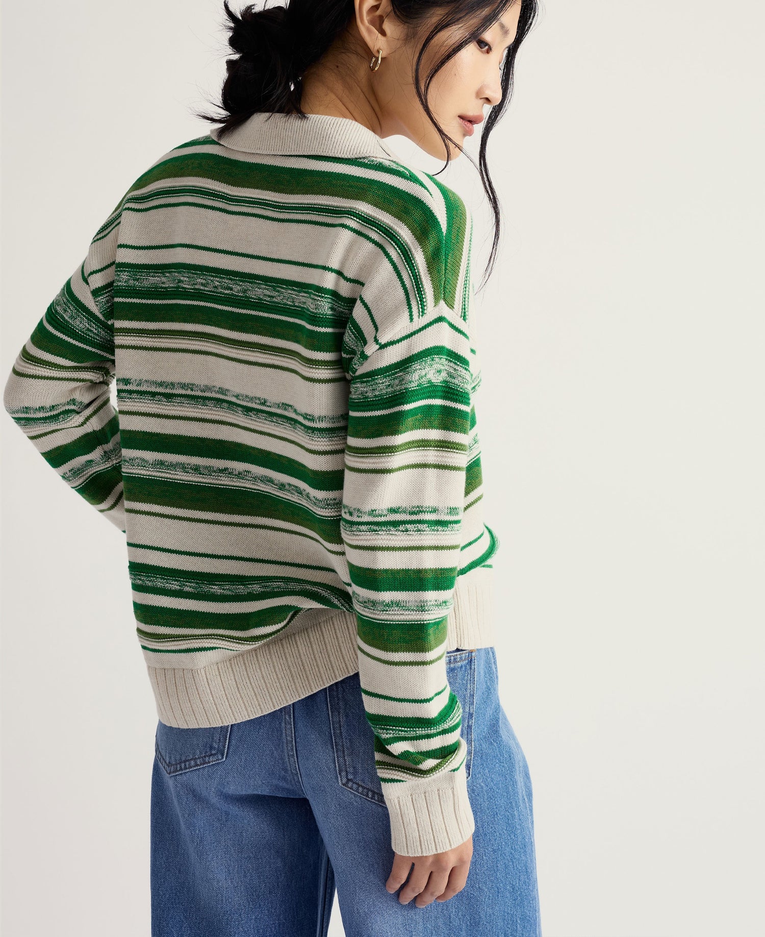 Bird Flight Jumper - Corula Chalk Bright Green