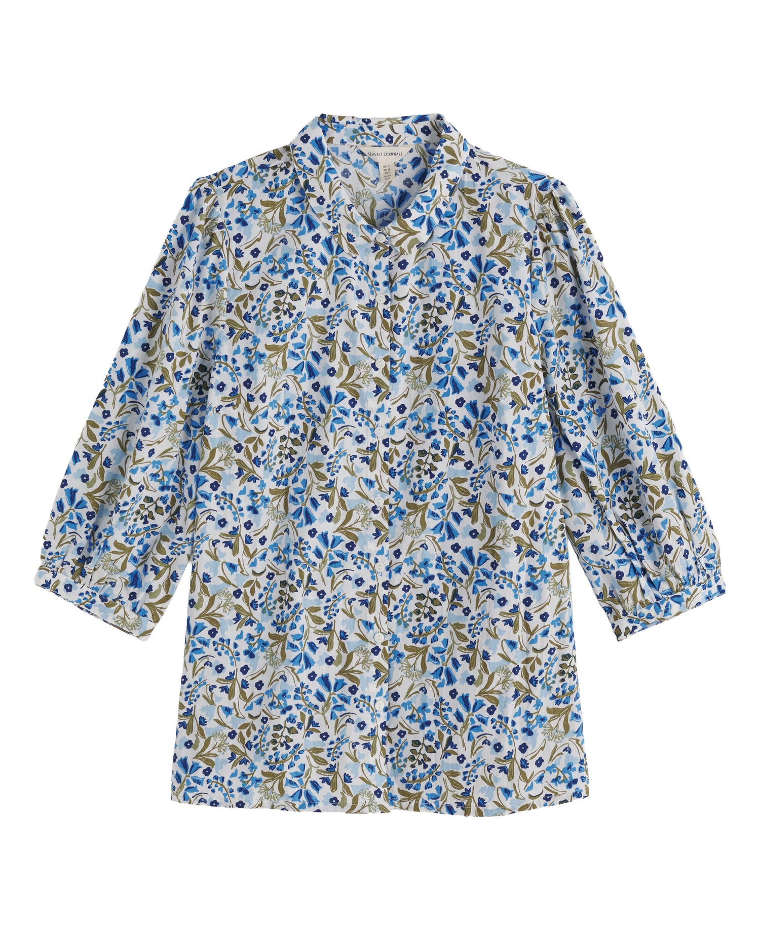 Hope Cottage Blouse - Woodland Floral Chalk