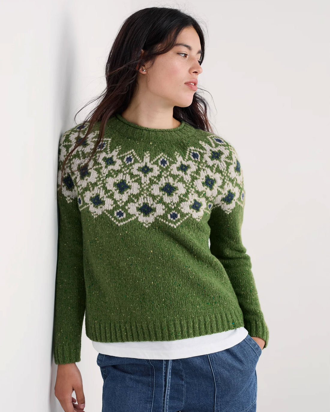 Johanna Jumper - Helianthus Cedar Green Mix