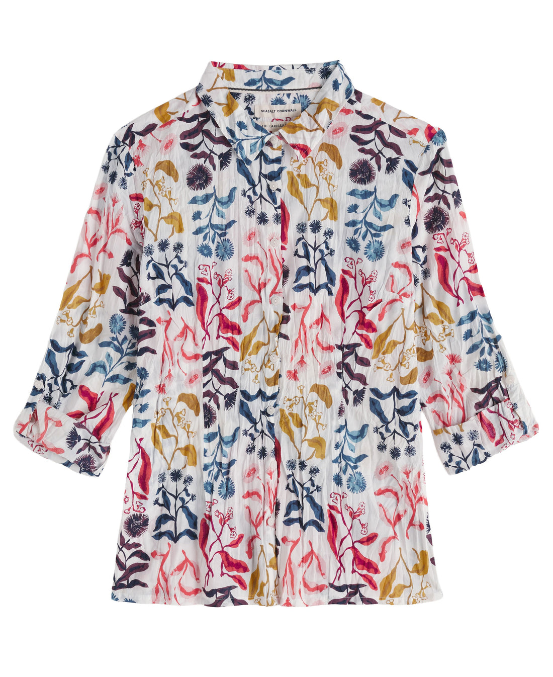 Larissa Shirt - Inky Botanical Chalk