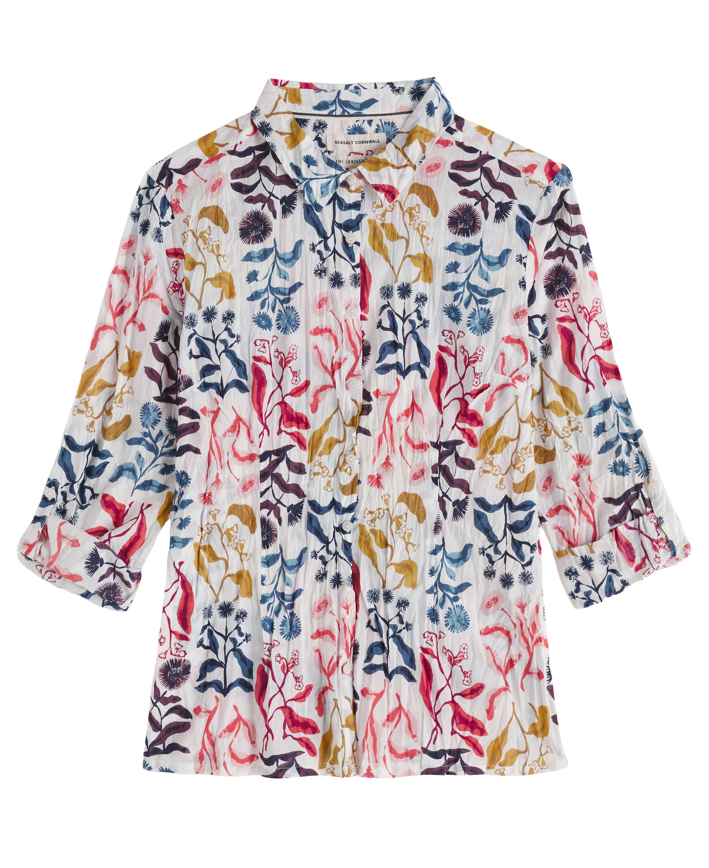 Larissa Shirt - Inky Botanical Chalk
