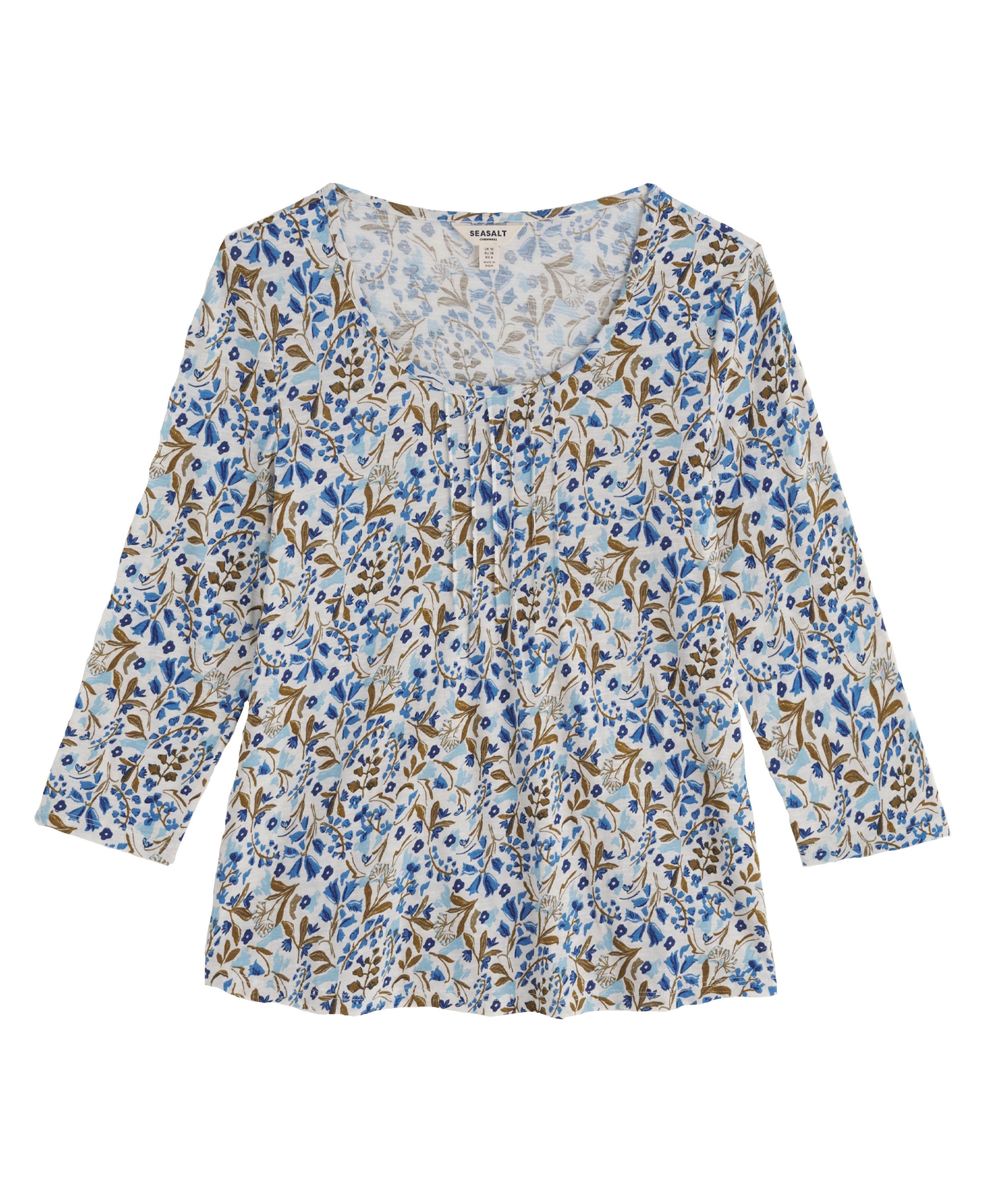 Penhollow Top - Woodland Floral Chalk