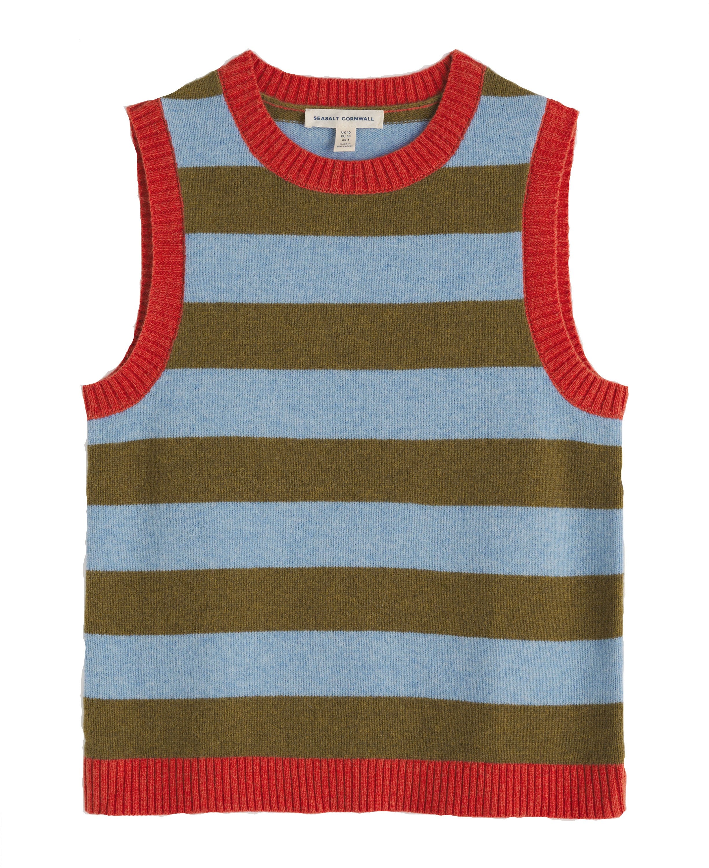 Pinwell Vest - Bright Shape Seagrass Mix