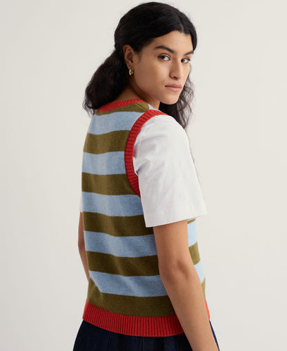 Pinwell Vest - Bright Shape Seagrass Mix