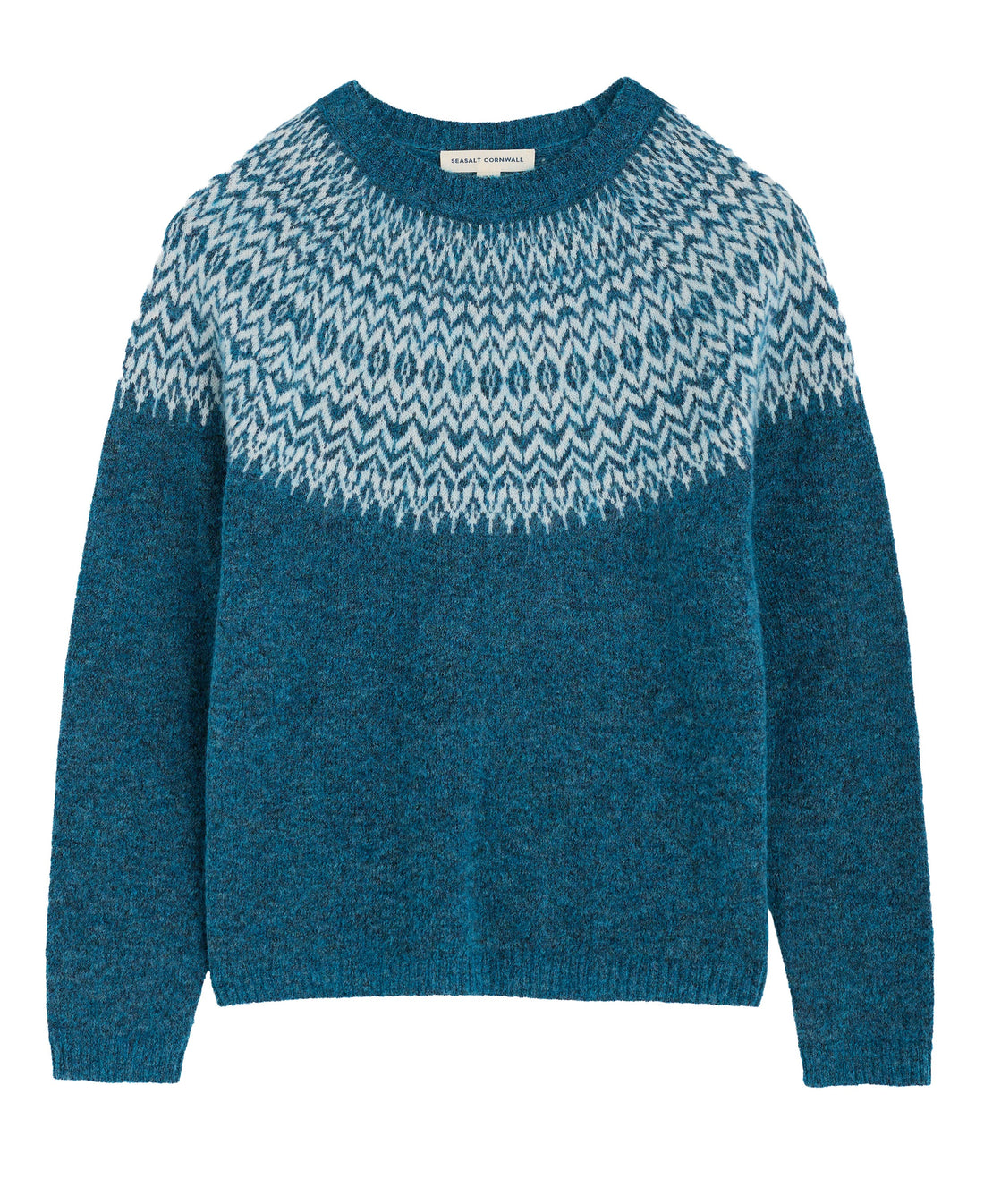 Spruce Frost Jumper Mohair - Hellebore Shore Limestone