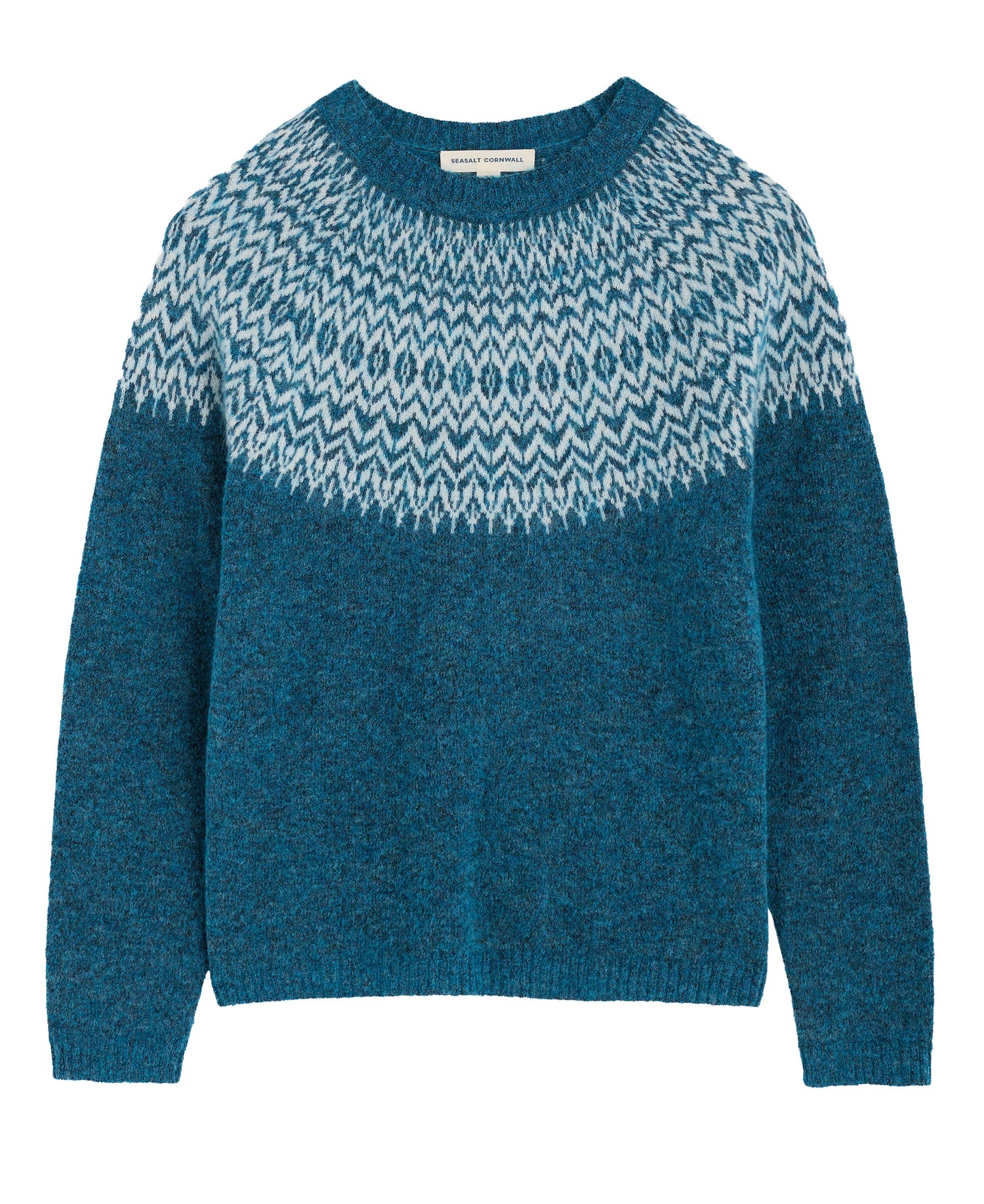 Spruce Frost Jumper Mohair - Hellebore Shore Limestone