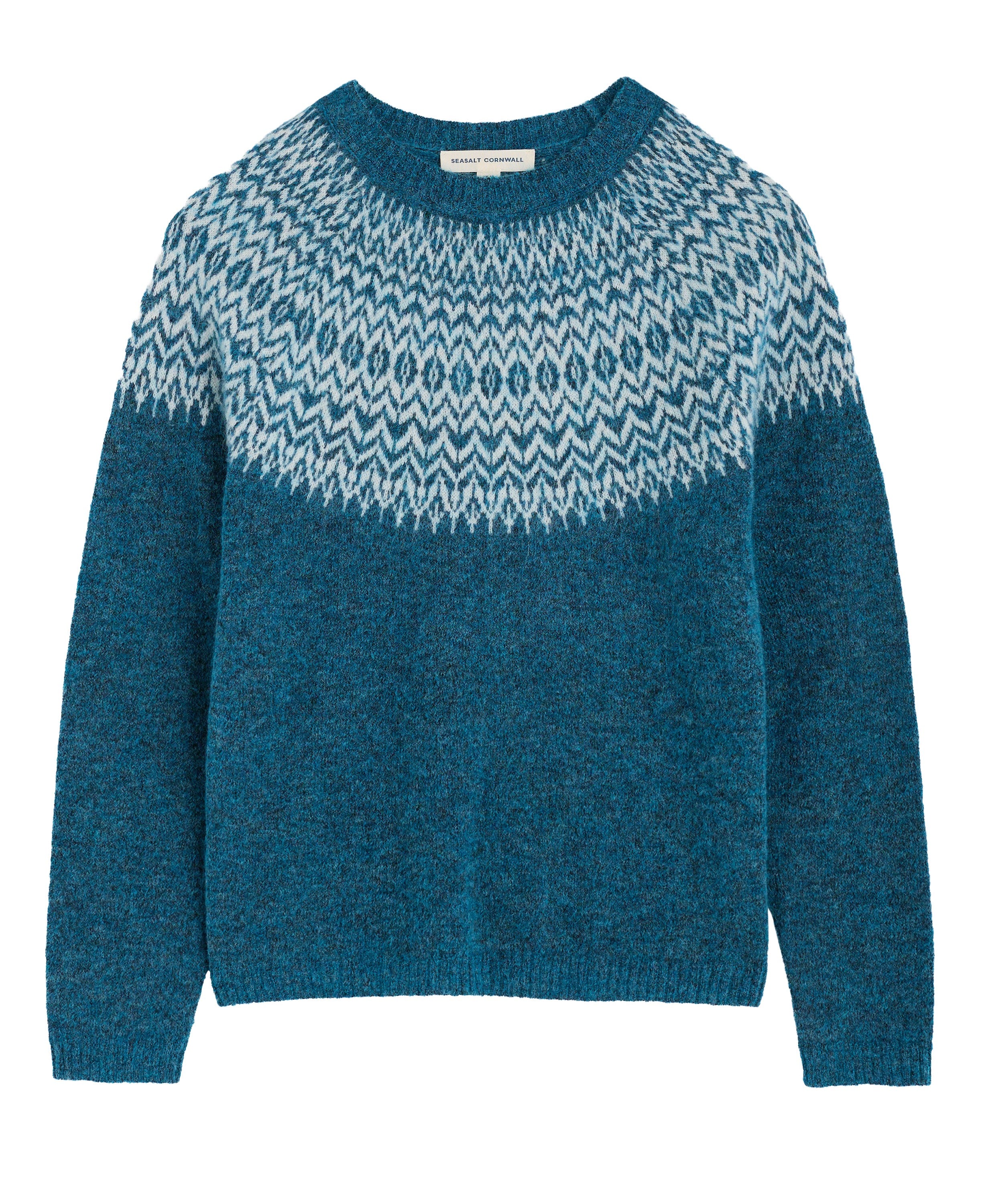 Spruce Frost Jumper Mohair - Hellebore Shore Limestone