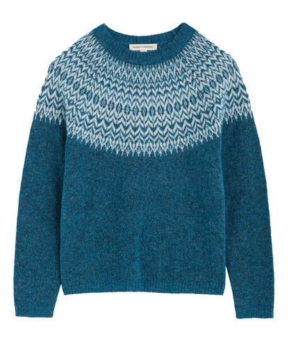 Spruce Frost Jumper Mohair - Hellebore Shore Limestone