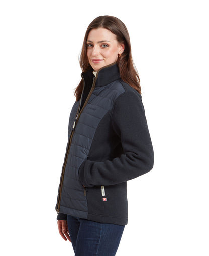 Burley Hybrid Jacket - Petrol Blue