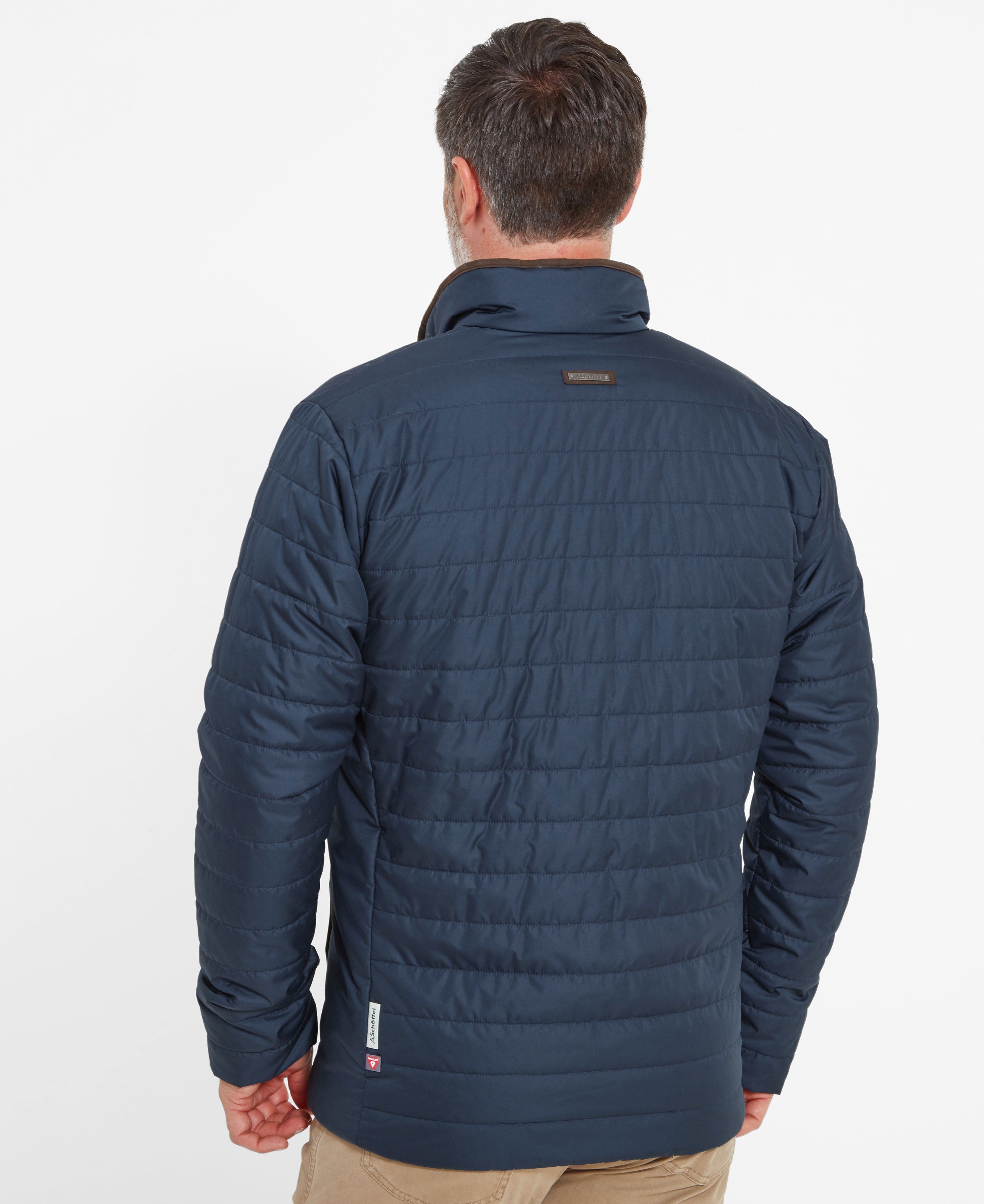 Carron Quilted Jacket - Navy