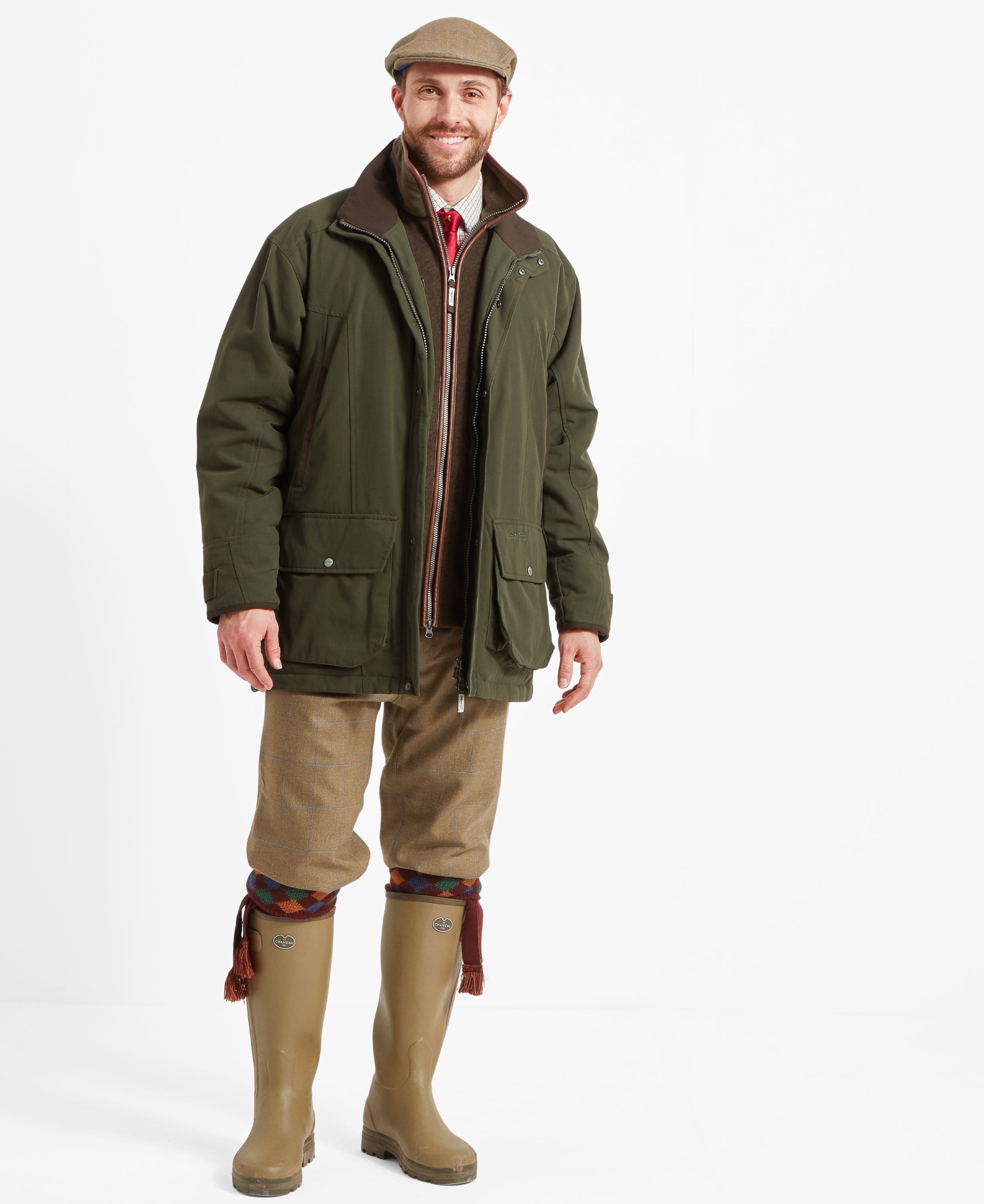 Classic Ptarmigan Coat - Hunter Green