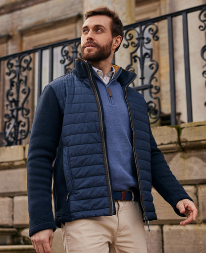 Cottesmore Hybrid Jacket - Petrol Blue