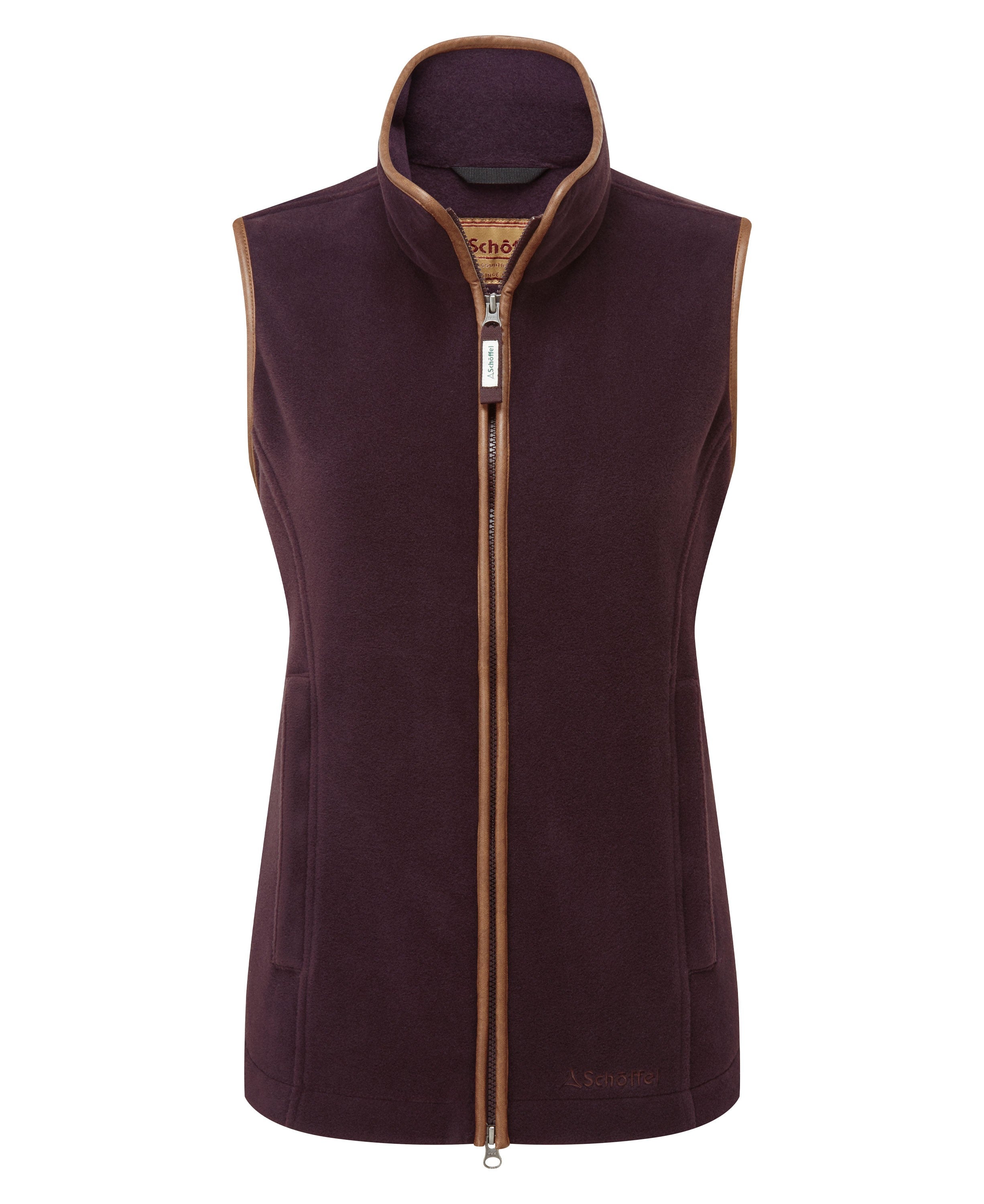 Lyndon II Fleece Gilet - Port