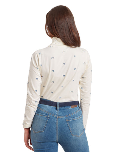 Malham Top - Vintage Navy Hare