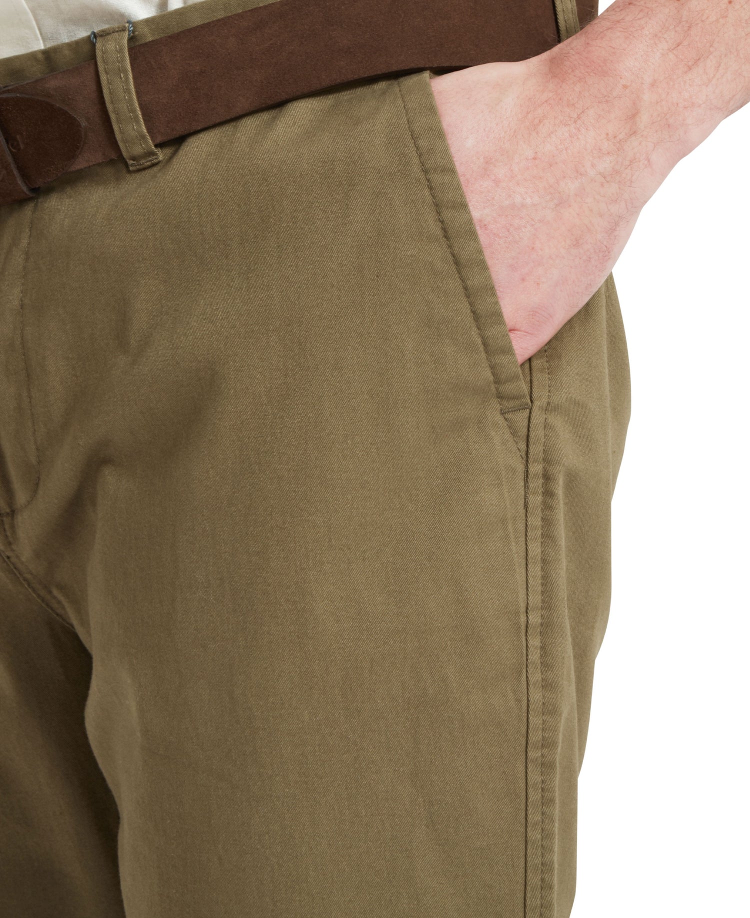 Chichester Chino - Dark Khaki Green