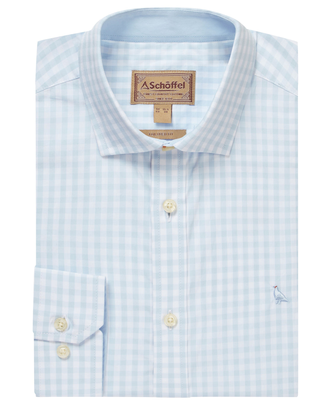 Thorpeness Tailored Shirt - Powder Blue