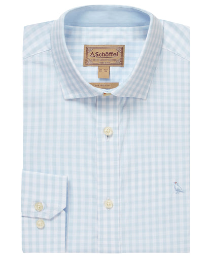 Thorpeness Tailored Shirt - Powder Blue