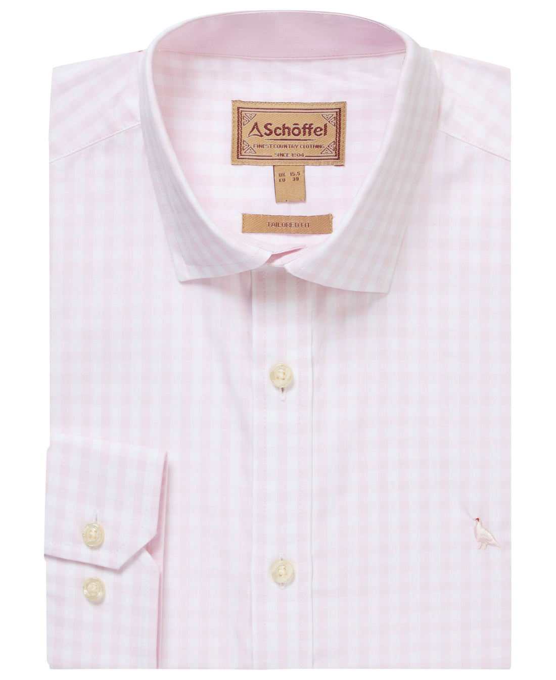 Thorpeness Tailored Shirt - Pale Rosé