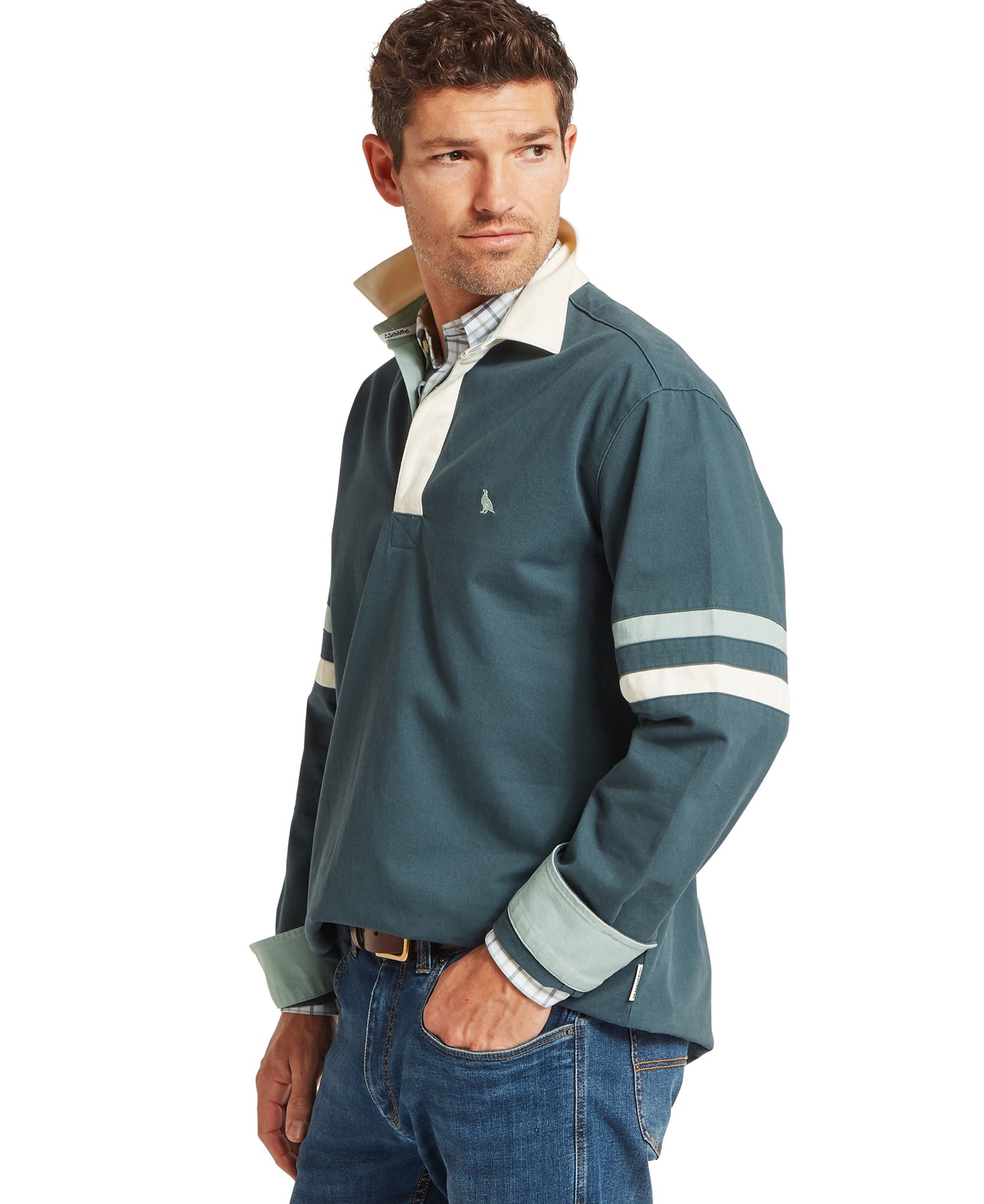 Truro Deck Shirt - Deep Ocean Blue