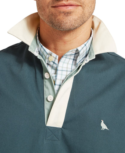 Truro Deck Shirt - Deep Ocean Blue